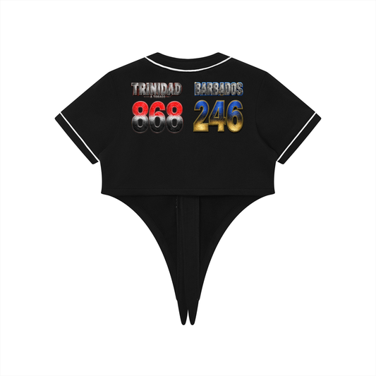 Trinidad & Barbados Area Code Baseball Jersey