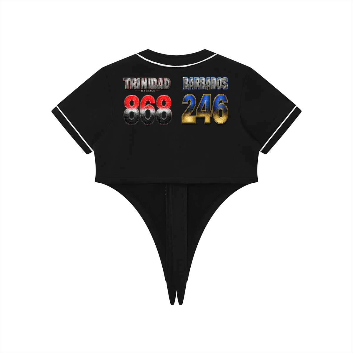 Trinidad & Barbados Area Code Baseball Jersey