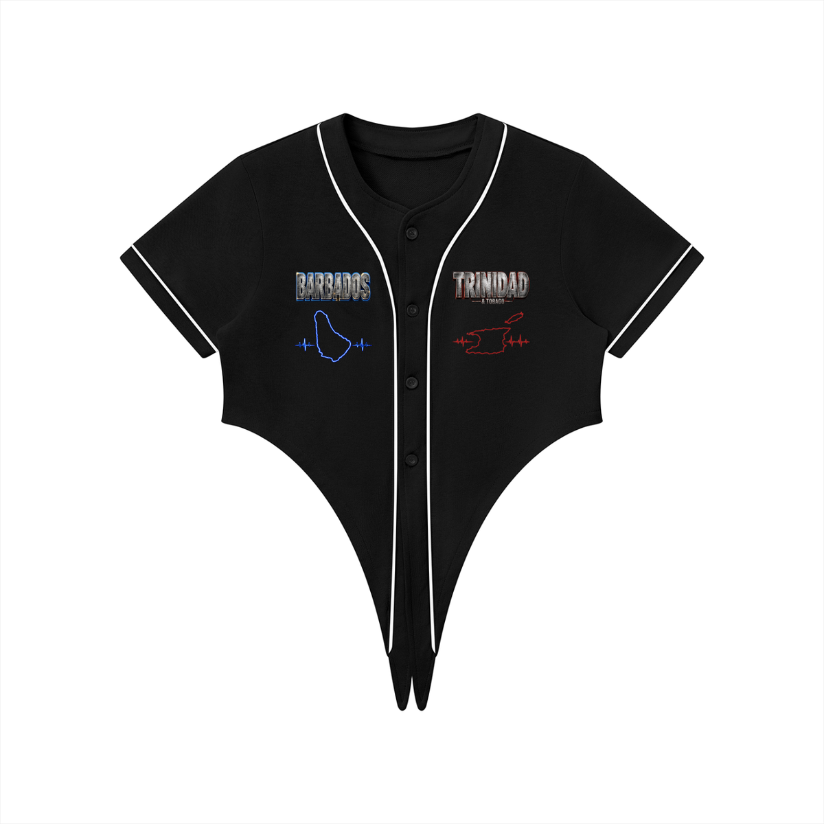 Trinidad & Barbados Area Code Baseball Jersey